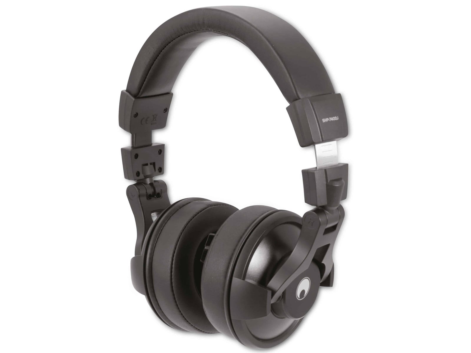 Omnitronic SHP-740DJ DJ-koptelefoon, zwart over-ear hoofdtelefoon