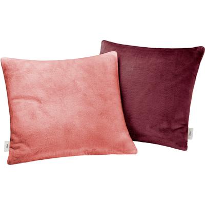 s.Oliver "double soft Kissen s.Oliver" Kissenhüllen ohne Füllung, 2 Stück, mit samtig weicher Oberfläche