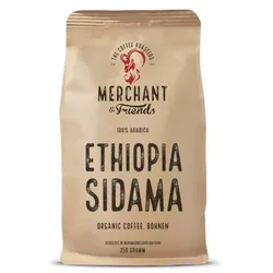Merchant & Friends Ethiopia Sidama Coffee ganze Bohne bio 250g