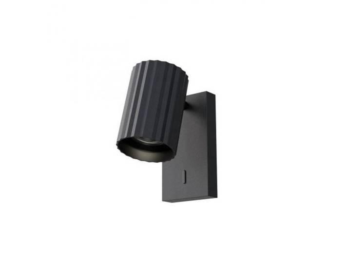 REDO GROUP lampe murale applique DELPHI (Noir opaque, 10 cm - Métal)