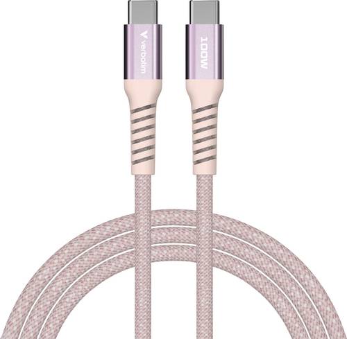 Verbatim Handy Kabel [1x USB-C Stecker - 1x USB-C Stecker] 1.2m USB-C mit Magnetanschluss