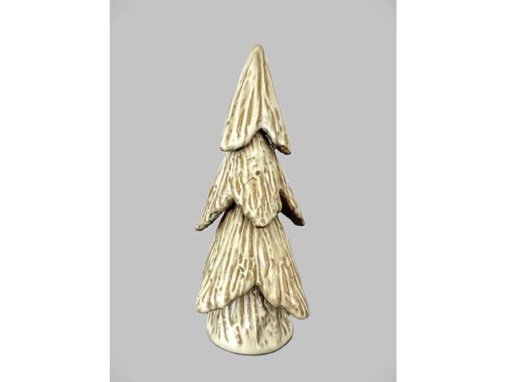 Dekobaum AM DESIGN Dekofigur, aus Porzellan , grün, H:19,5cm, Porzellan, Dekofiguren, Dekobaum, 2er Set