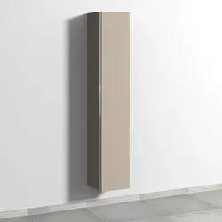 Sanipa Hochschrank „3way“ 300 × 1700 × 345 mm Anschlag rechts, in Sandgrau (matt), Anschlag rechts