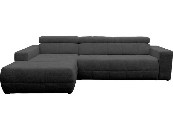 OTTO home Ecksofa Ballerup 235 x 175 cm, auch mit verstellbarer Sitztiefe, Kopfteile & Sitztiefe verstellbar, Pet Friendly Bezug, L-Form