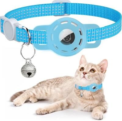 Uplifted Finds Reflective Air Tag Sequestration Hub blue (no Tracker)