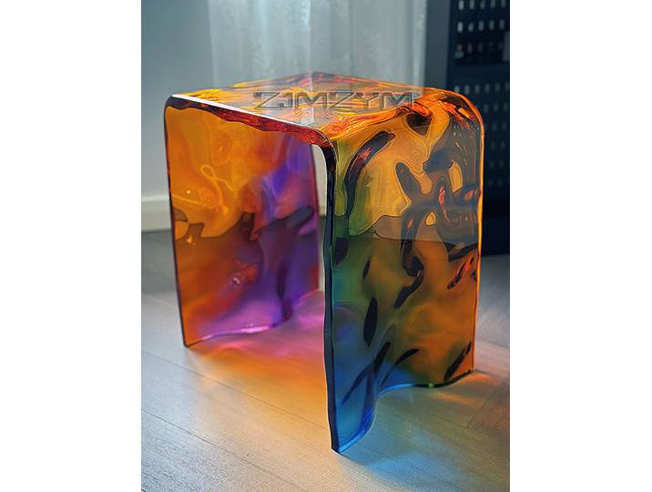 Chaise de vanité de salle de bain transparente, tabouret de douche en plastique, petit canapé de salon, meubles pour personnes âgées, Design postmoderne, tabouret de maquillage