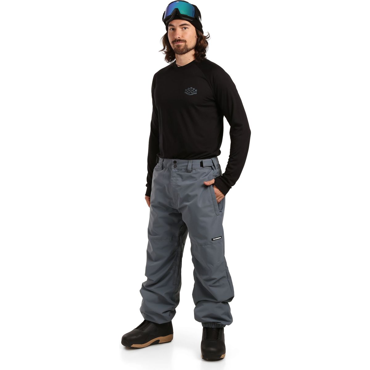 Horsefeathers Baron Pants storm M OM324H-storm-M