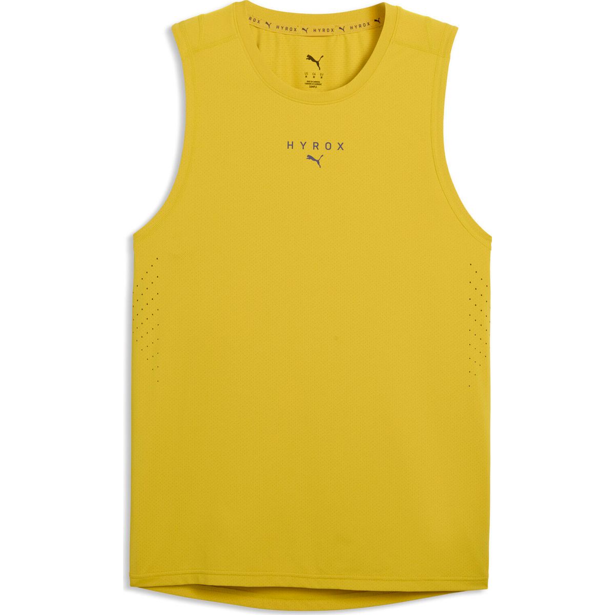 Puma M Puma X Hyrox Dryelite Training Tank dazzling yellow (19) S 528516-19-S