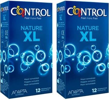 CONTROL Pack Preservativos Nature Xl 2 X12 uds