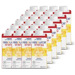 Nestle Resource Energy Vanille, 6 x 4 x 200ml