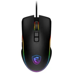 MSI Forge GM300 Gaming Mouse schwarz, USB
