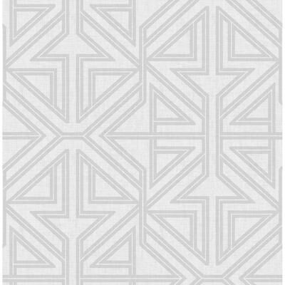 Scott Living Kachel Grey Geometric Wallpaper