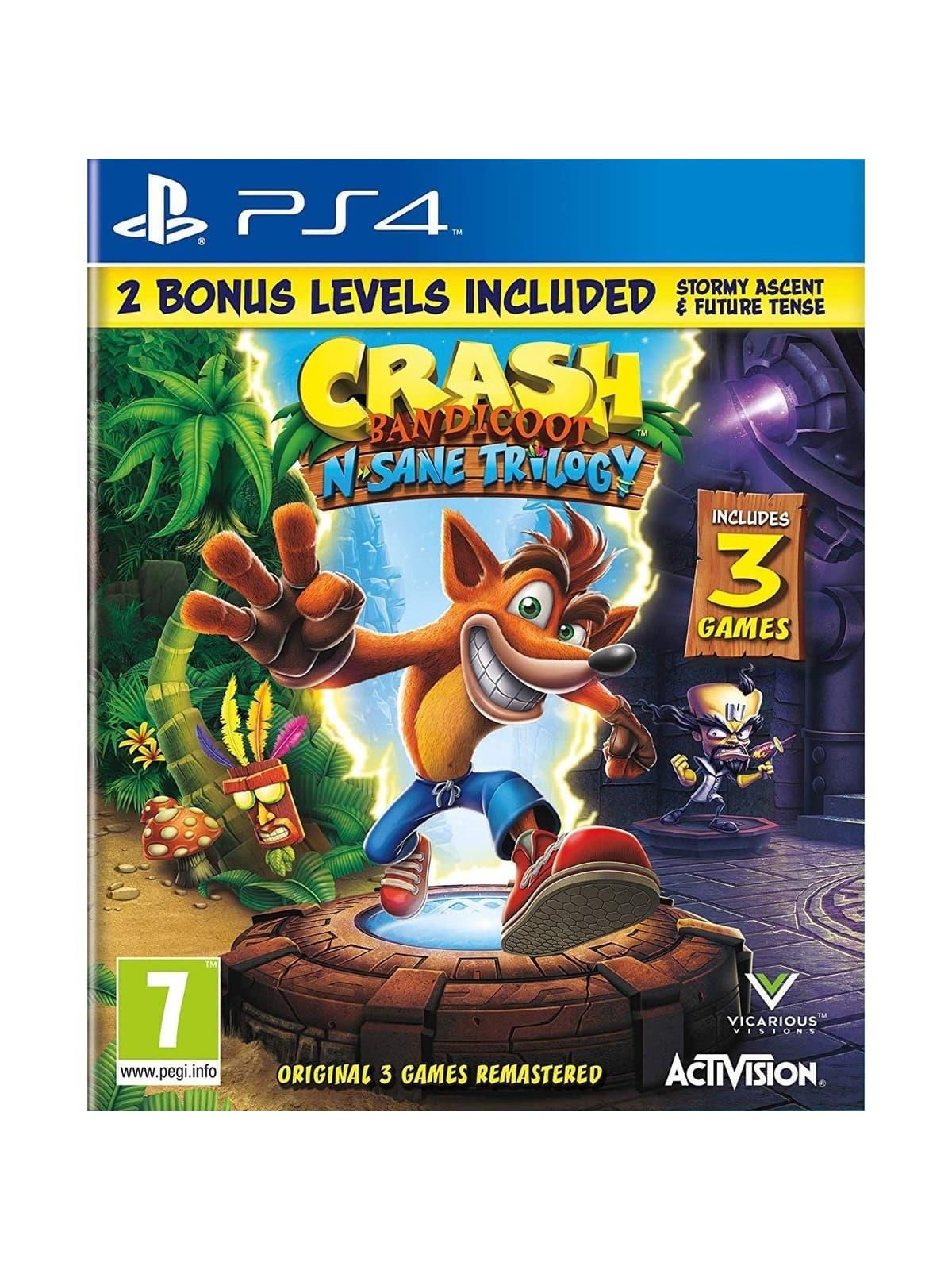 Crash Bandicoot N-Sane Trilogy - Sony PlayStation 4 - Samlung - PEGI 7