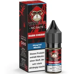 VapeApe Dark Cherry NicSalt Liquid 10ml / 10mg