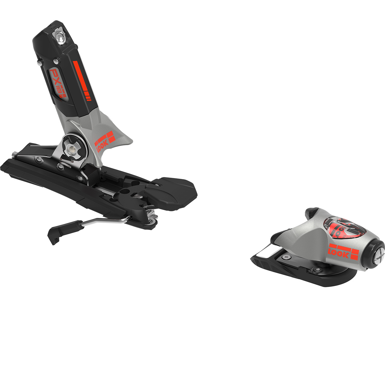 Rossignol Look PX 18 Worldcup Rockerace silver/red (DIN 10 - 18)