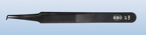 Edsyn ET100 SMD-Pinzette Flach, gebogen 45° 115mm