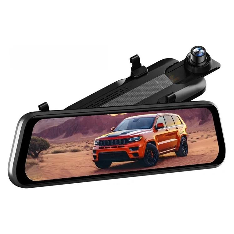 Wolfbox G930 4K + 1080p 64 GB Dashcam (Eingebautes Display, Eingebautes Mikrofon, GPS-Empfänger, WLAN, 4K) (G930(64G))