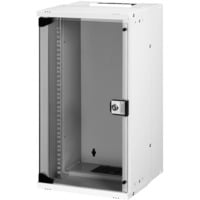 Wandgehäuse SOHO PRO - 254 mm (10") - 595x315x300 mm, IT-Schrank hellgrau, 12 Höheneinheiten