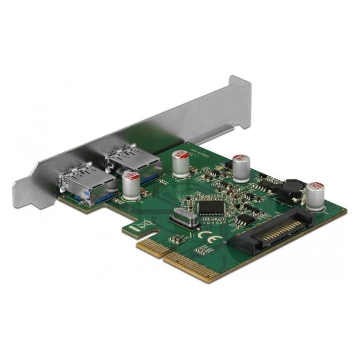 Delock 90298 PCIe 2x USB-Typ-A (90298)