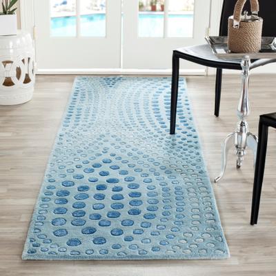SAFAVIEH Handmade Soho Liese Abstract Wave N.Z. Wool Rug