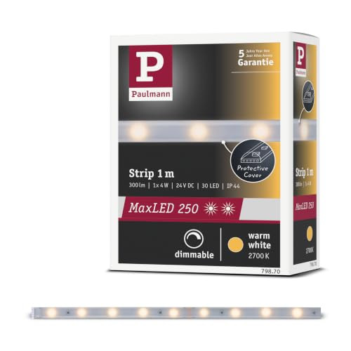 Paulmann MaxLED 250 LED-strip, warm wit, verlengstuk