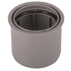 Airfit Superkurz-Reduzierstück DN 50x40 aus PP, grau