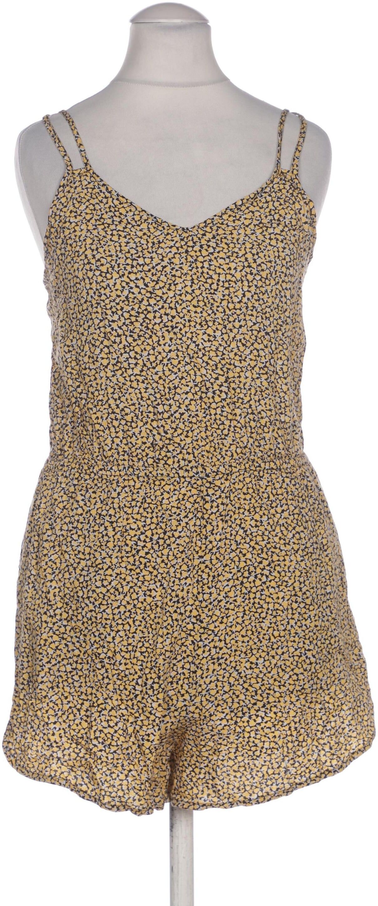 Monki Damen Overall oder Jumpsuit, Gelb, Gr. Xxs, Viskose - Second Hand