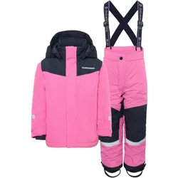 Didriksons, Unisex, Skijacke, Skare Schneeanzug Set (110), Pink, 110