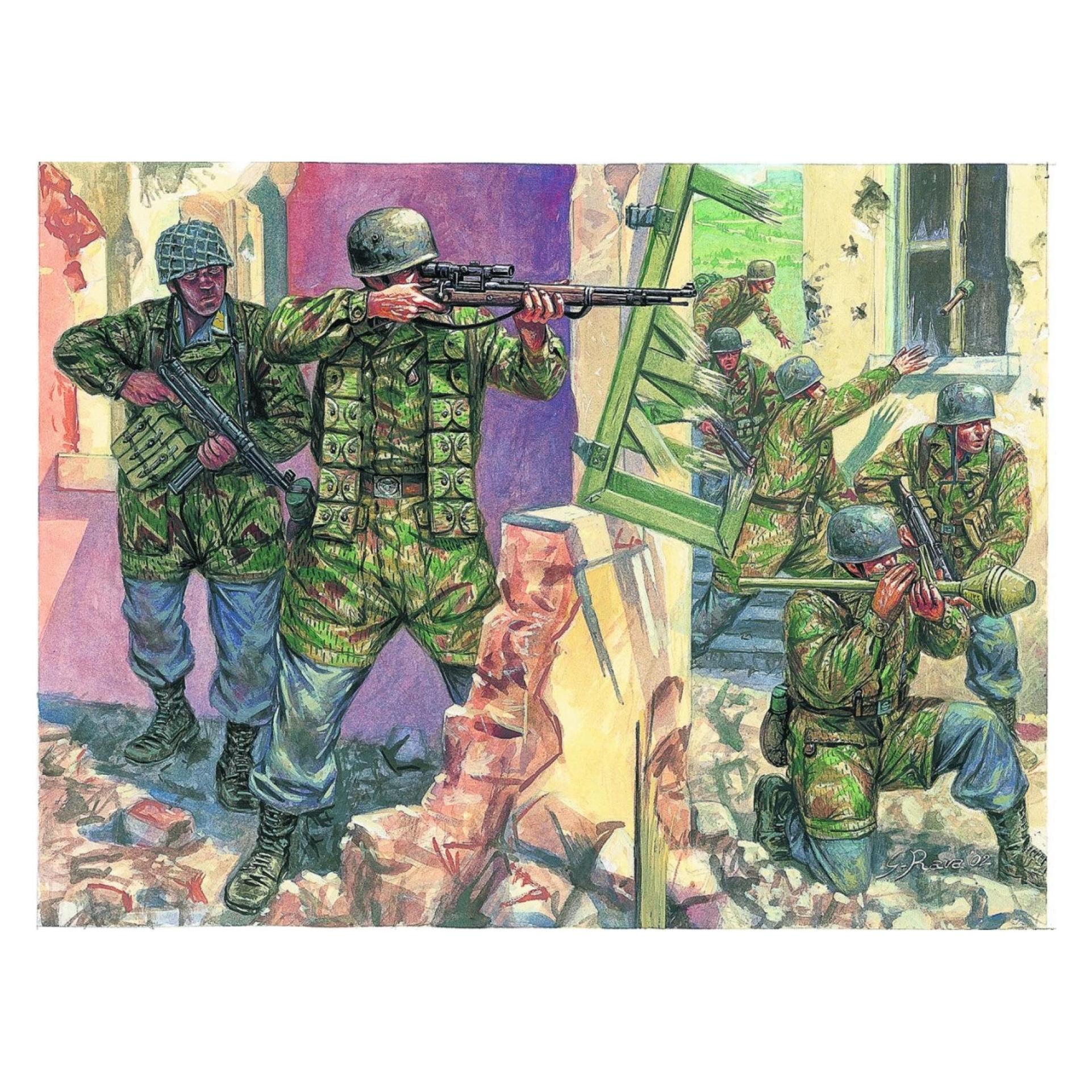 Italeri 2nd WW Germ. paratroopers (ITA 6045)
