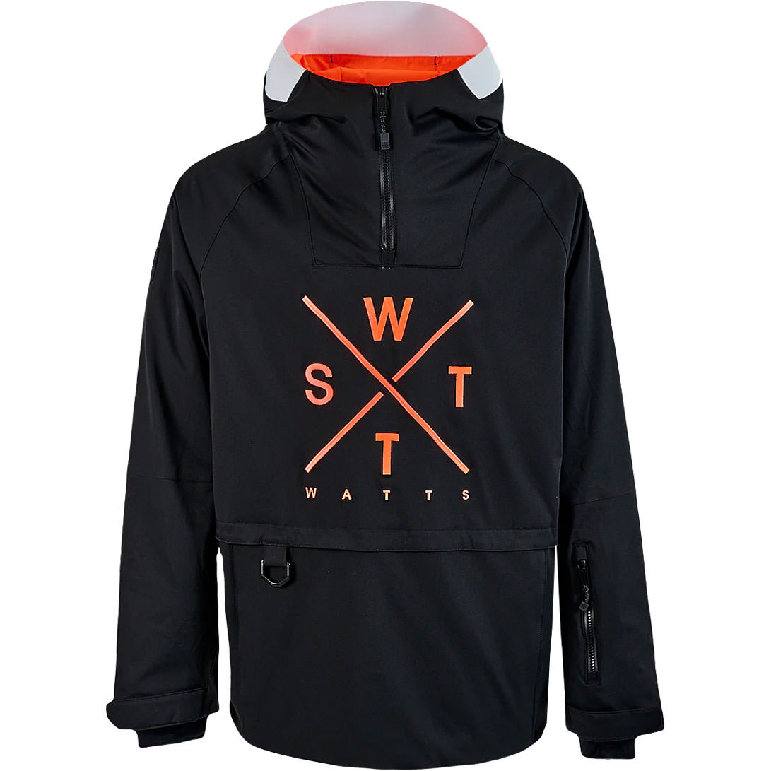 Watts Herren Anorak Skijacke XMETOD black - M