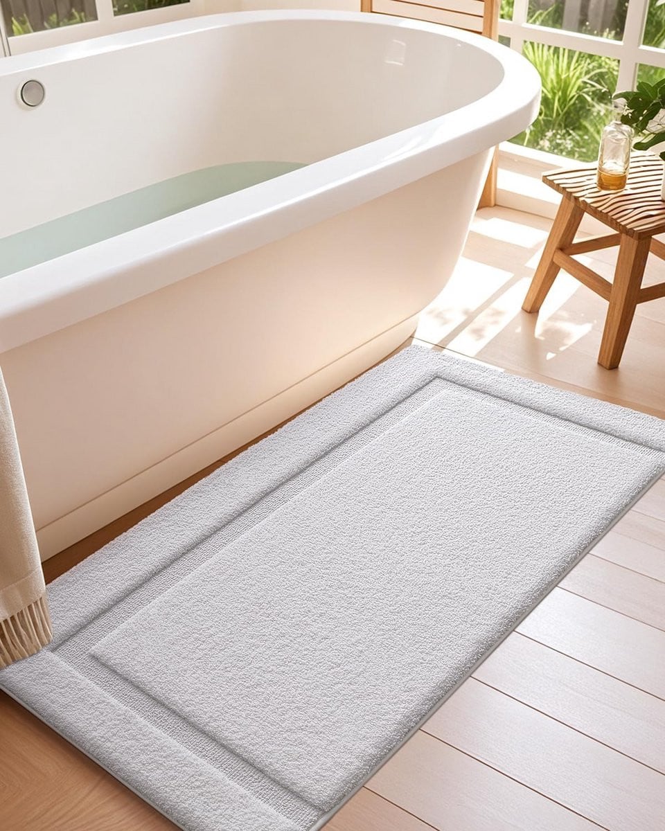 Extra Zachte Badmat - Antislip en Waterabsorberend Badkamer Tapijt