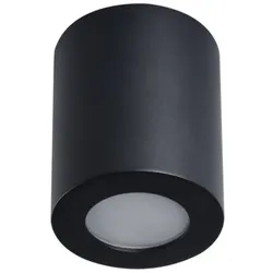 Kanlux schwarze Deckenaufbauleuchte SANI DSO-B mit IP44
