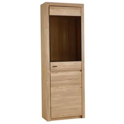 IDEAL Wohnen Vitrine Winston Holzoptik Braun Eiche