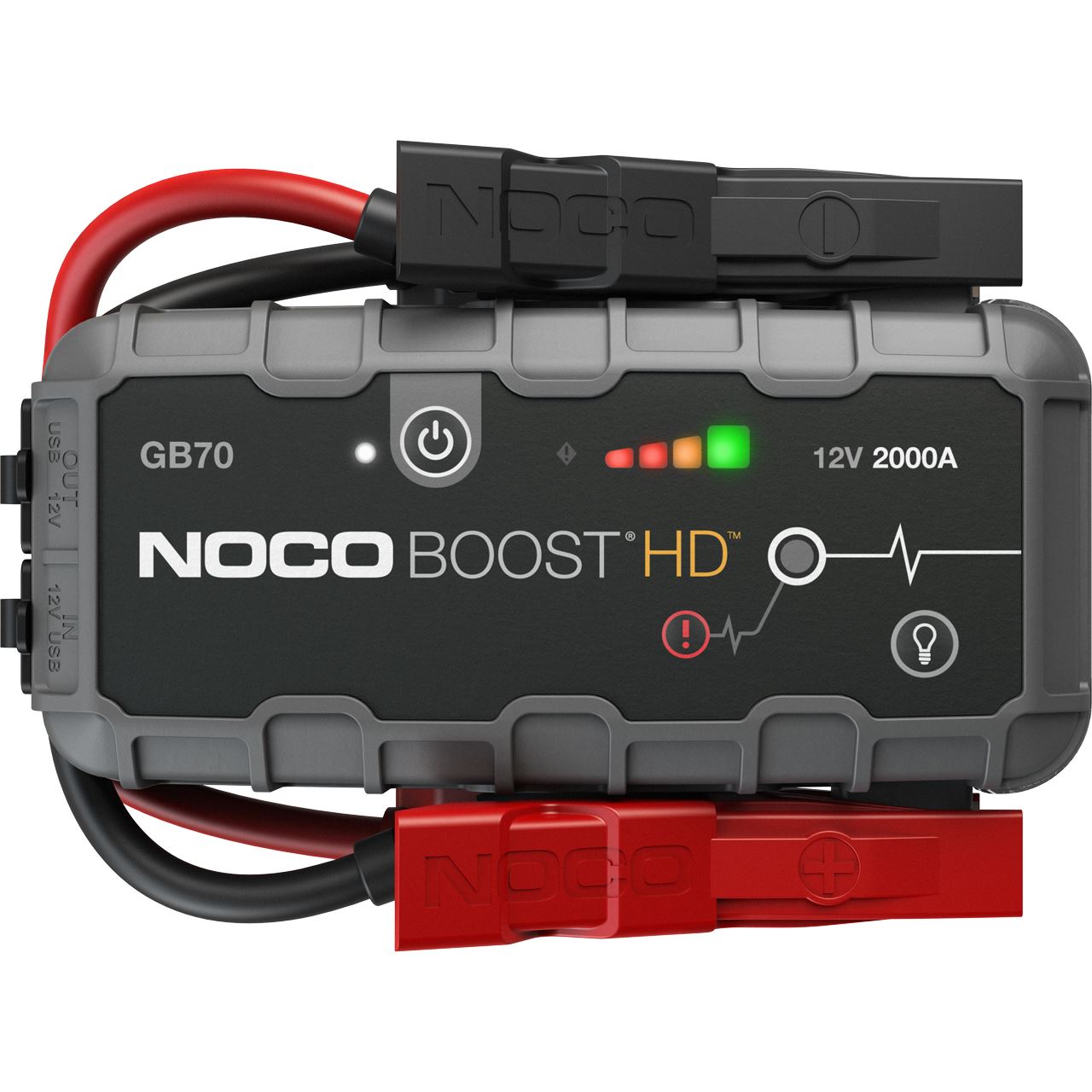 NOCO GB70 Boost 12V 2000A Starthilfegerät mit integrierter 12V/USB-Batterie