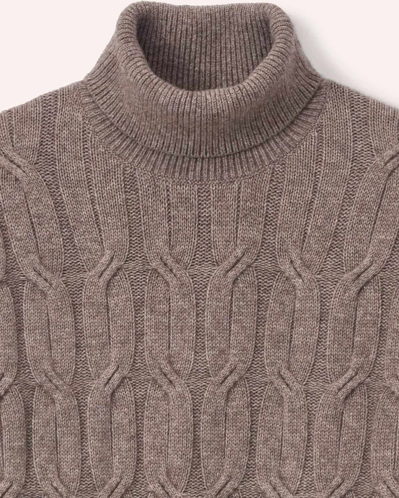 Walbusch Rollkragenpullover mit Yakwolle, noch offen: Größenlauf, Farbe Braun, 56, Premium-Garn mit Yak und Cashmere besonders weich, leicht und warm Herren