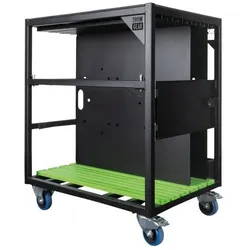 Showgear LoadMaster Grundplattenwagen 750, Montage Lichttechnik, Schwarz