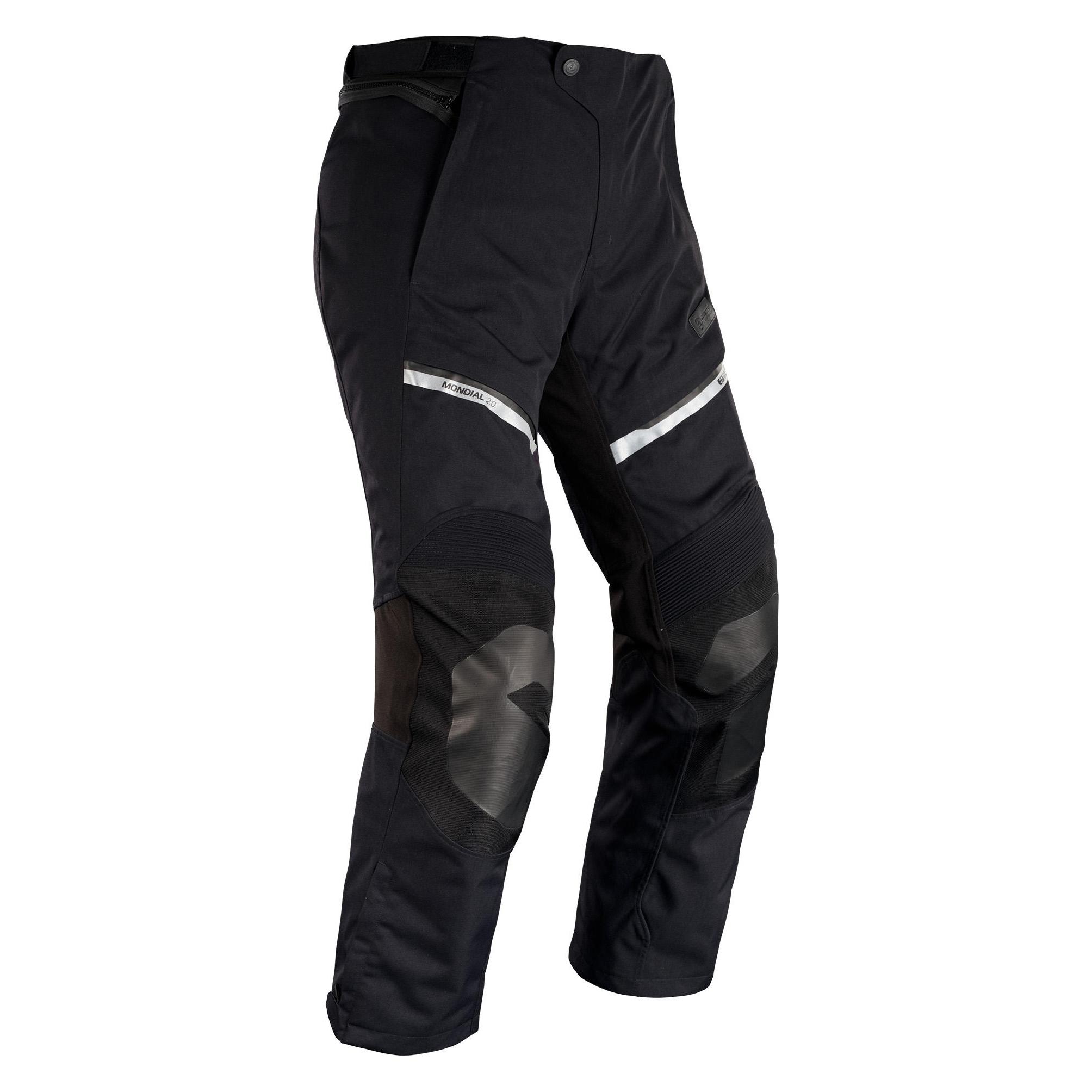 Oxford Herren Mondial 2.0 Dry2Dry Laminat Motorradhose, Tech Black, 5XL Lang (5XL) (TM226101L5XL)