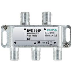 Axing Kabel-TV Verteiler 4-fach 5 - 1218 MHz BVE00401P