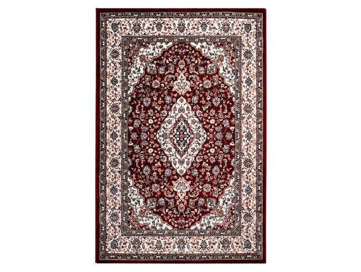 Novel Flachwebeteppich, Rot, Textil, Struktur, quadratisch, 200x290 cm, für Fussbodenheizung geeignet, Teppiche & Böden, Teppich, Webteppich