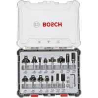 Fräser-Set, 15-teilig 8mm-Schaft