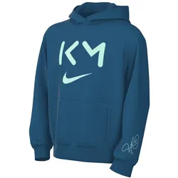 Nike Kylian Mbappe Club Fleece Hoodie Kinder grün/türkis