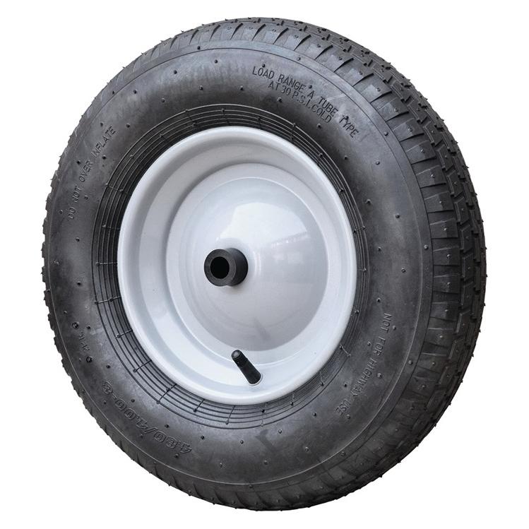 Capito Luftrad Rad-Ø 400 mm Radbreite 100 mm mit Achse und Kunststoffgleitlager (10501)