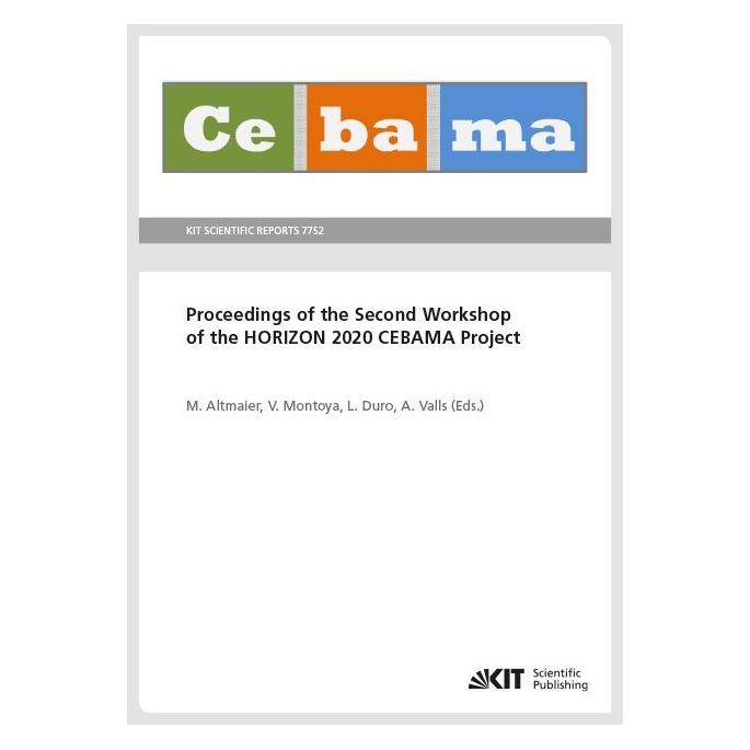 KIT Scientific Publishing Proceedings of the Second Workshop of the HORIZON 2020 CEBAMA Project (Englisch, Softcover, A. Valls, L, L. Duro, M. Altmaier, Montoya, V. Montoya, V/Duro et al) (56080577)