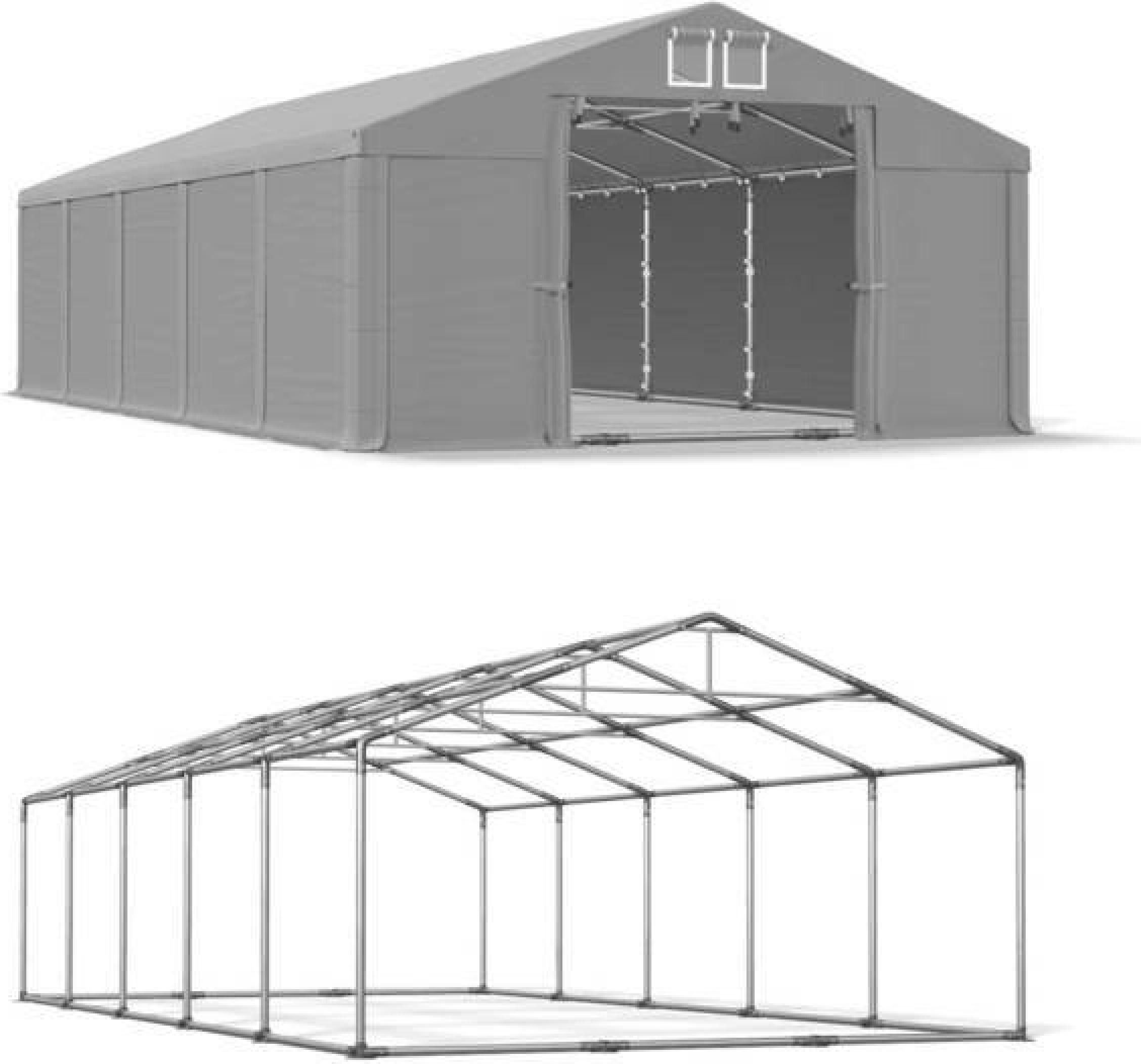 Sommermagazin Zelt 6x10 Grau SUMMER PLUS MSD