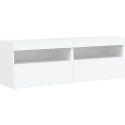 Helloshop26 - Multimedia-Wand-TV-Möbel TV-Regal Sideboard TV-Schrank für Esszimmer Wohnzimmer Schlafzimmer mit LED-Beleuchtung 02_0029109