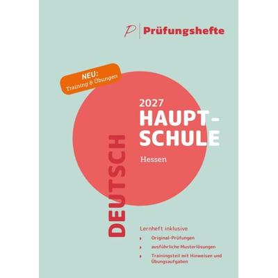 Prüfungsheft Hauptschulabschluss 2027 Hessen – Deutsch, Taschenbuch von , Prüfungshefte Verlag, 978-3-692-04104-9