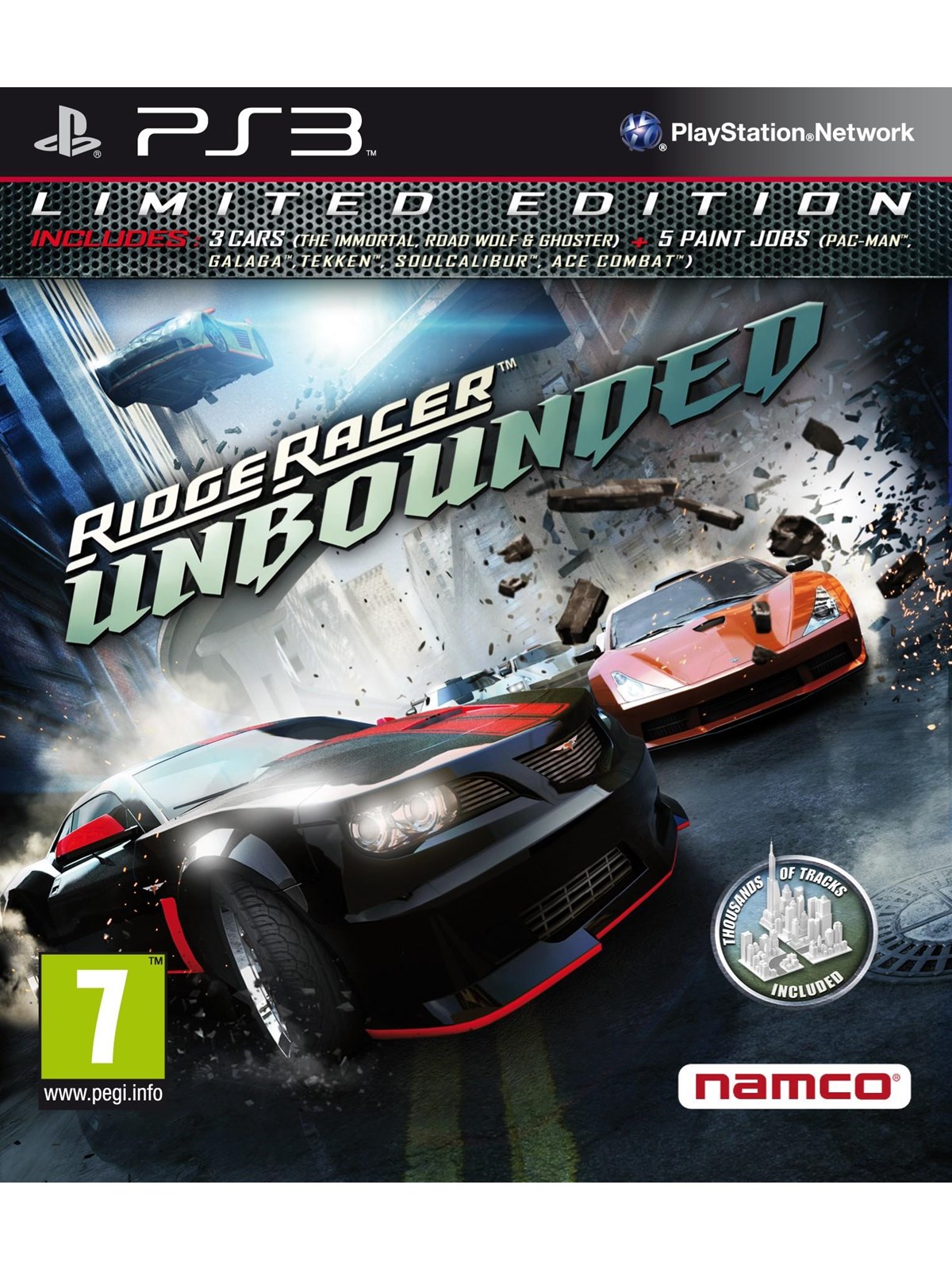Ridge Racer Unbounded - Sony PlayStation 3 - Rennspiel - PEGI 7