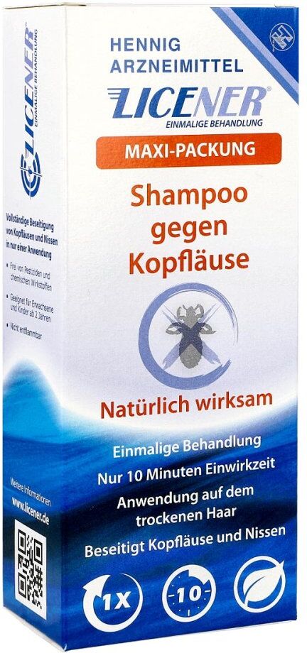 Licener Shampoo gegen Kopfläuse und Nissen Maxi-Packung