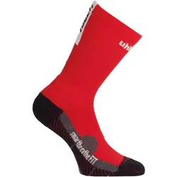 Uhlsport Tube It Socks | Sportsocken Rot/weiß 28-32