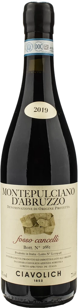 Ciavolich Montepulciano d'Abruzzo Fosso Cancelli 2019